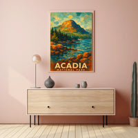 Acadia National Park Poster