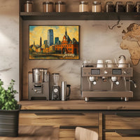Jersey City Skyline Poster
