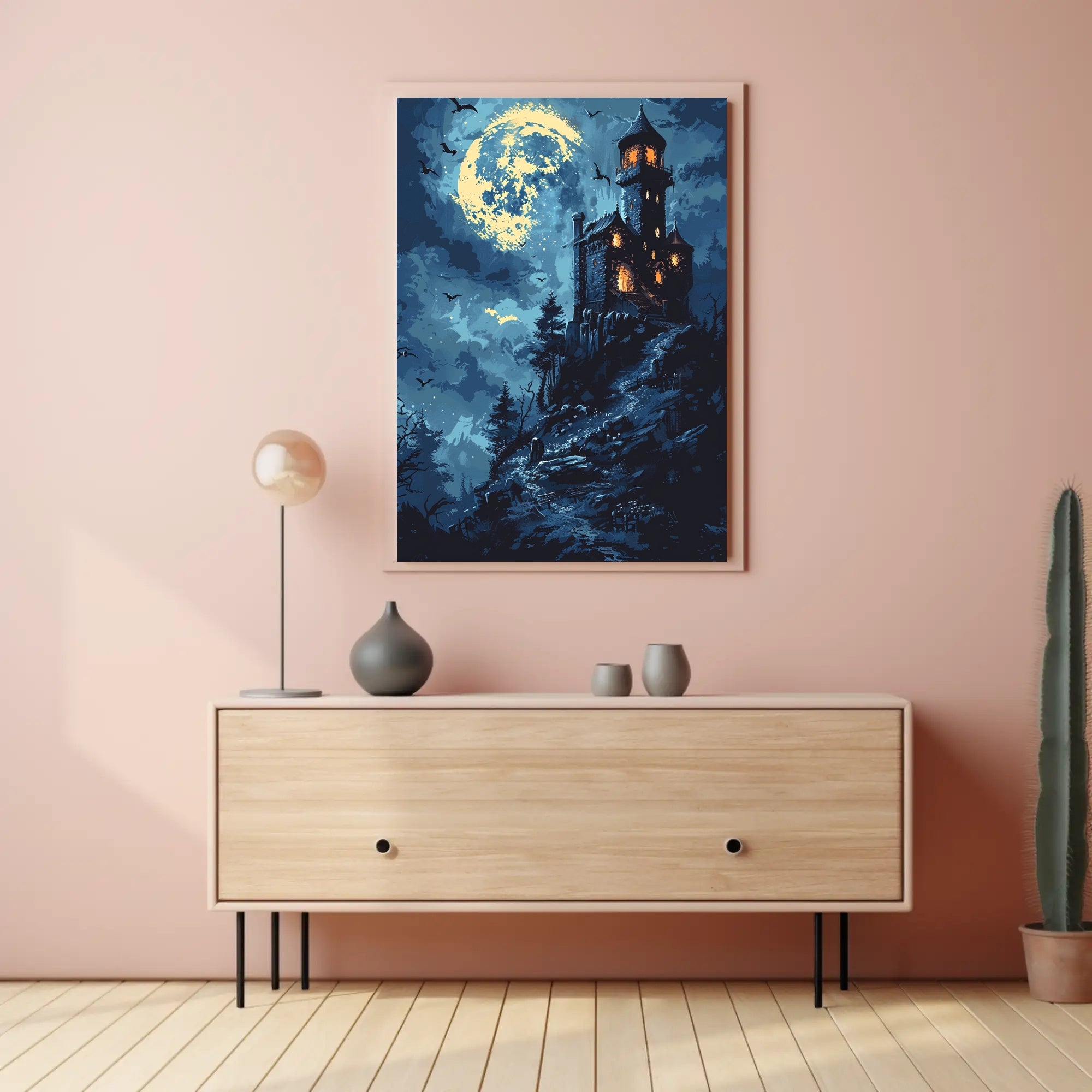 Medieval Knight Templar Photorealistic Battle Poster PosterGoat