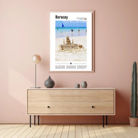 Boracay Beach Paradise Travel Poster PosterGoat