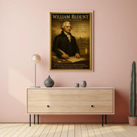 William Blount Vintage Historical or Presidential Poster PosterGoat