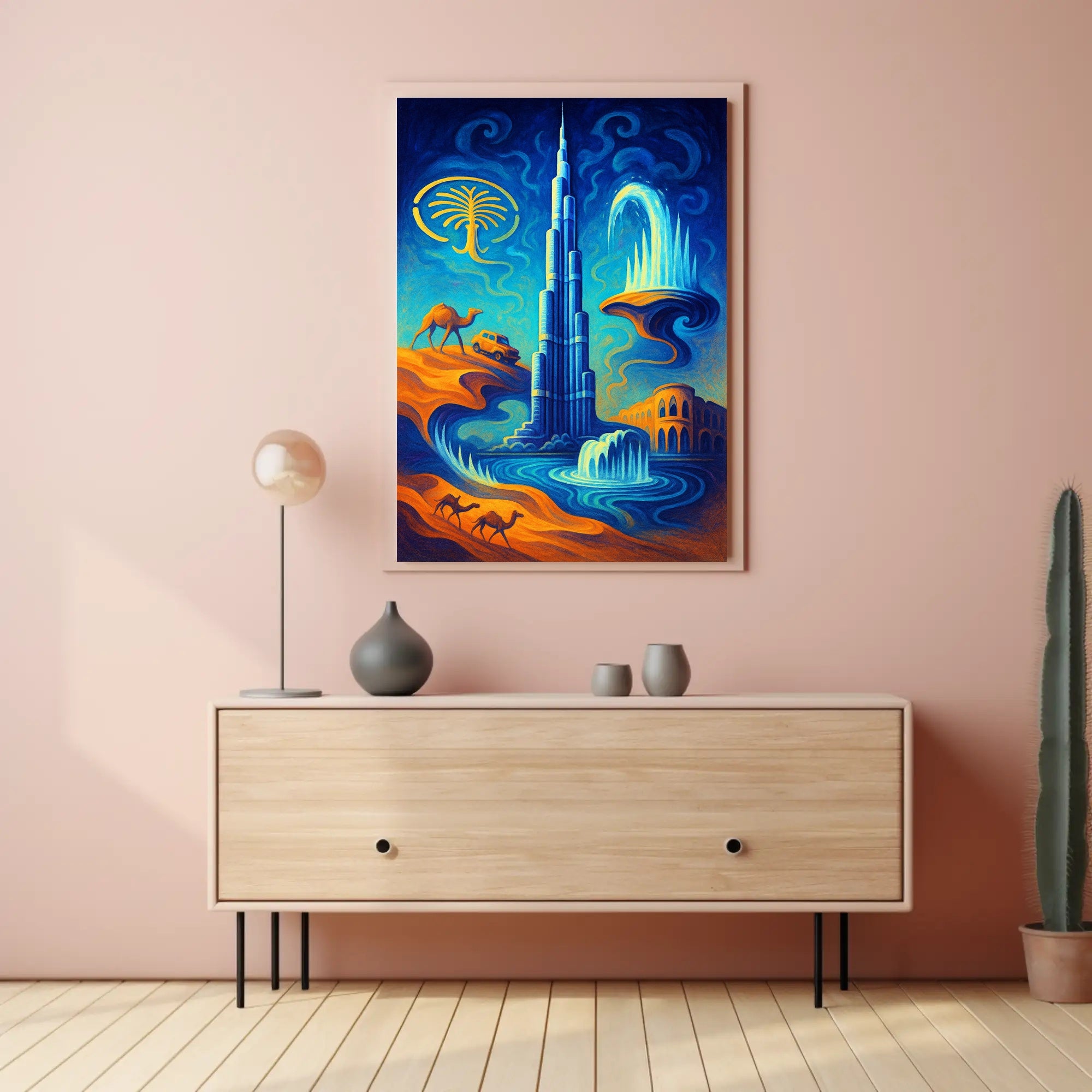 Dreamscape of Dubai Poster