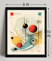 Abstract Cosmic Design Abstract Poster