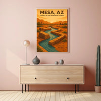Legacy of the Hohokam Canals Poster
