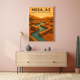 Legacy of the Hohokam Canals Poster
