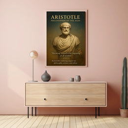 Aristotle Philosopher Of The Ages Poster