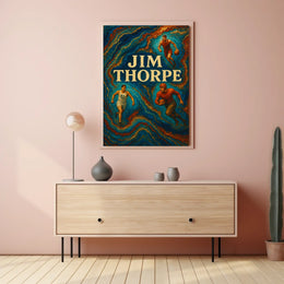 Jim Thorpe Athletic Legend Poster