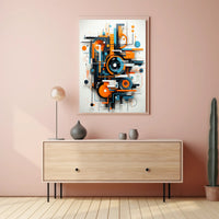 Geometric Abstraction Abstract Poster PosterGoat