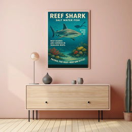 Reef Shark Guardians of the Shallow Reefs Poster