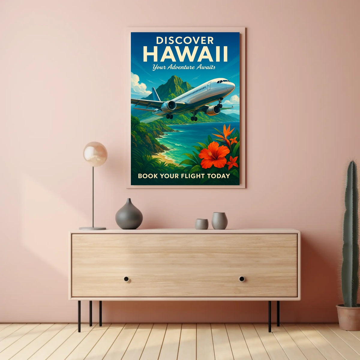 Hawaii Adventure Travel Poster