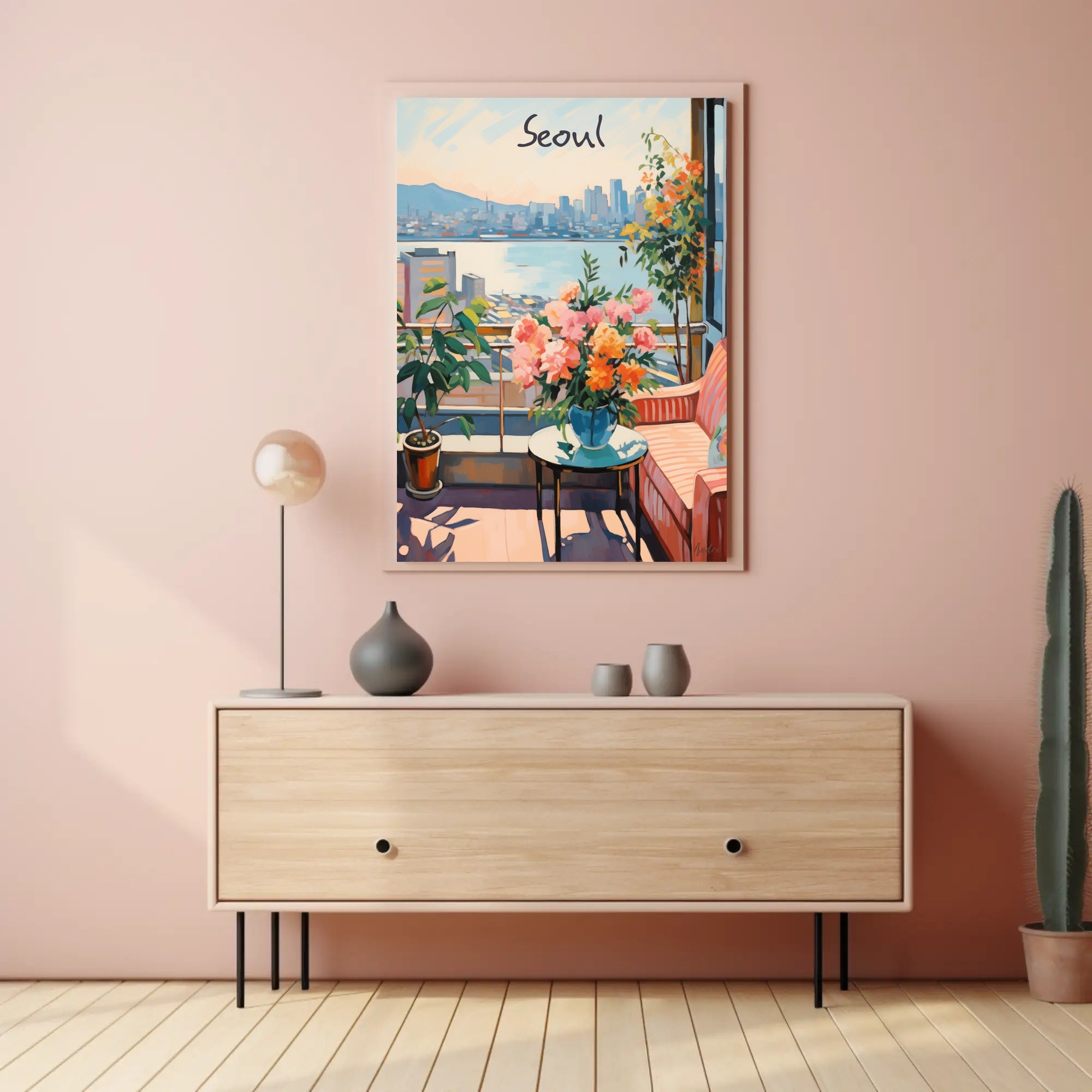 Seoul Serenity Poster