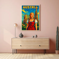 Austria Travel Poster