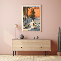 Winter Adventures In Les Vosges Poster