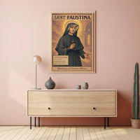 Saint Faustina Poster PosterGoat