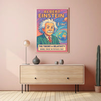 Albert Einstein The Theory Of Poster