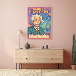 Albert Einstein The Theory Of Poster