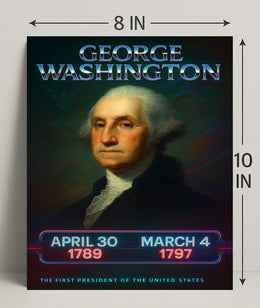 George Washington 1st President Poster PosterGoat