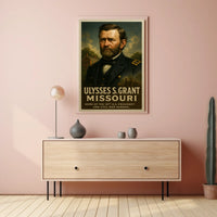 Ulysses S. Grant 18Th President Poster