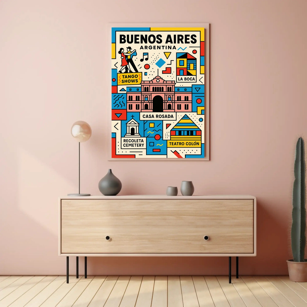 Discover Buenos Aires Poster