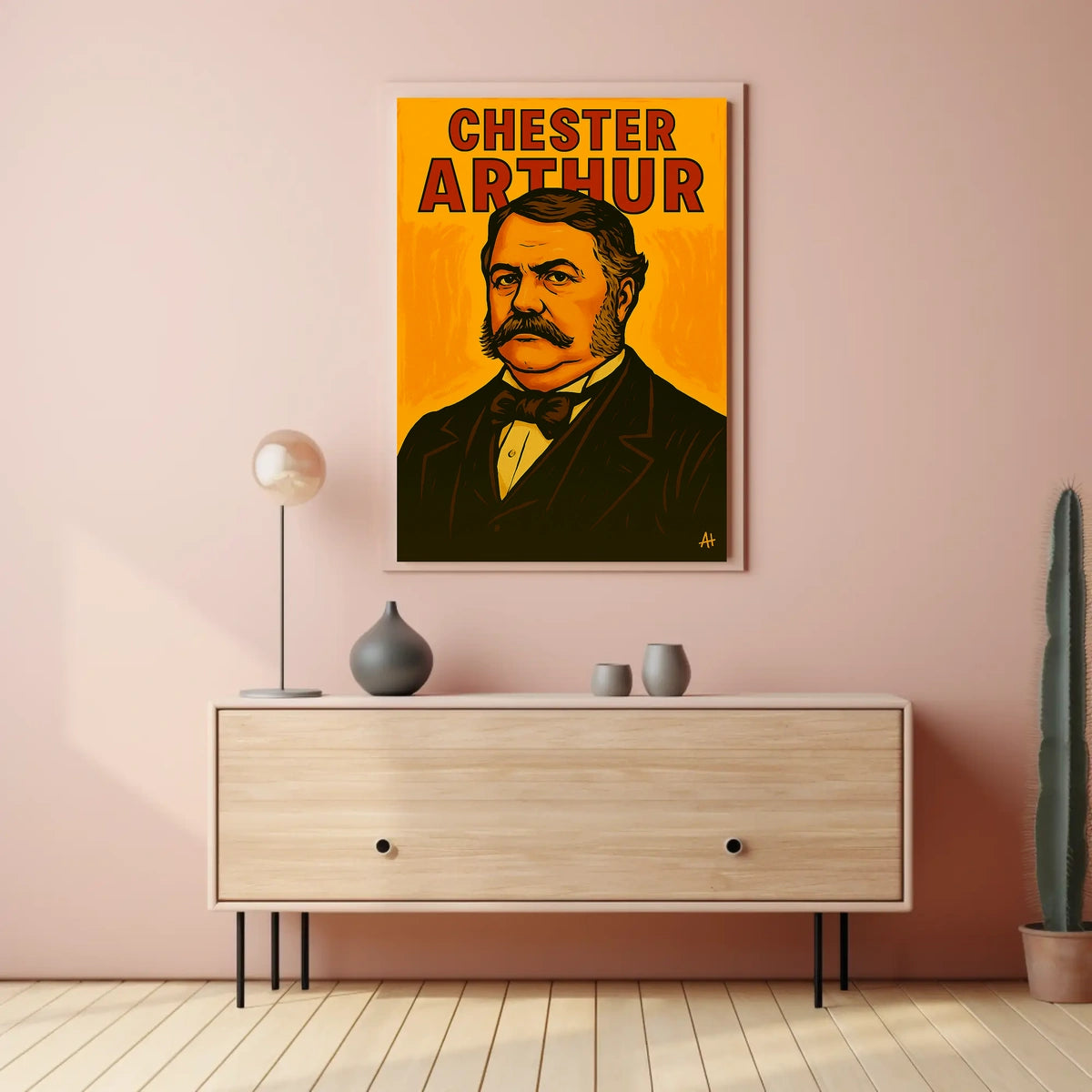 Chester Arthur Poster