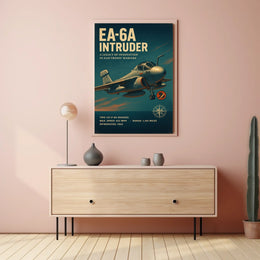 EA-6A Intruder A Legacy of Innovation Poster