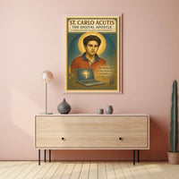 St. Carlo Acutis The Digital Apostle Poster