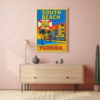 South Beach, Florida Poster PosterGoat