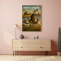 North Dakota Heritage Poster