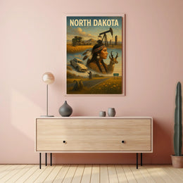 North Dakota Heritage Poster