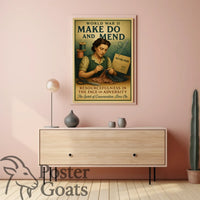 World War II Conservation Propaganda Poster
