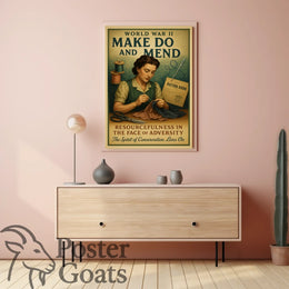 World War II Conservation Propaganda Poster