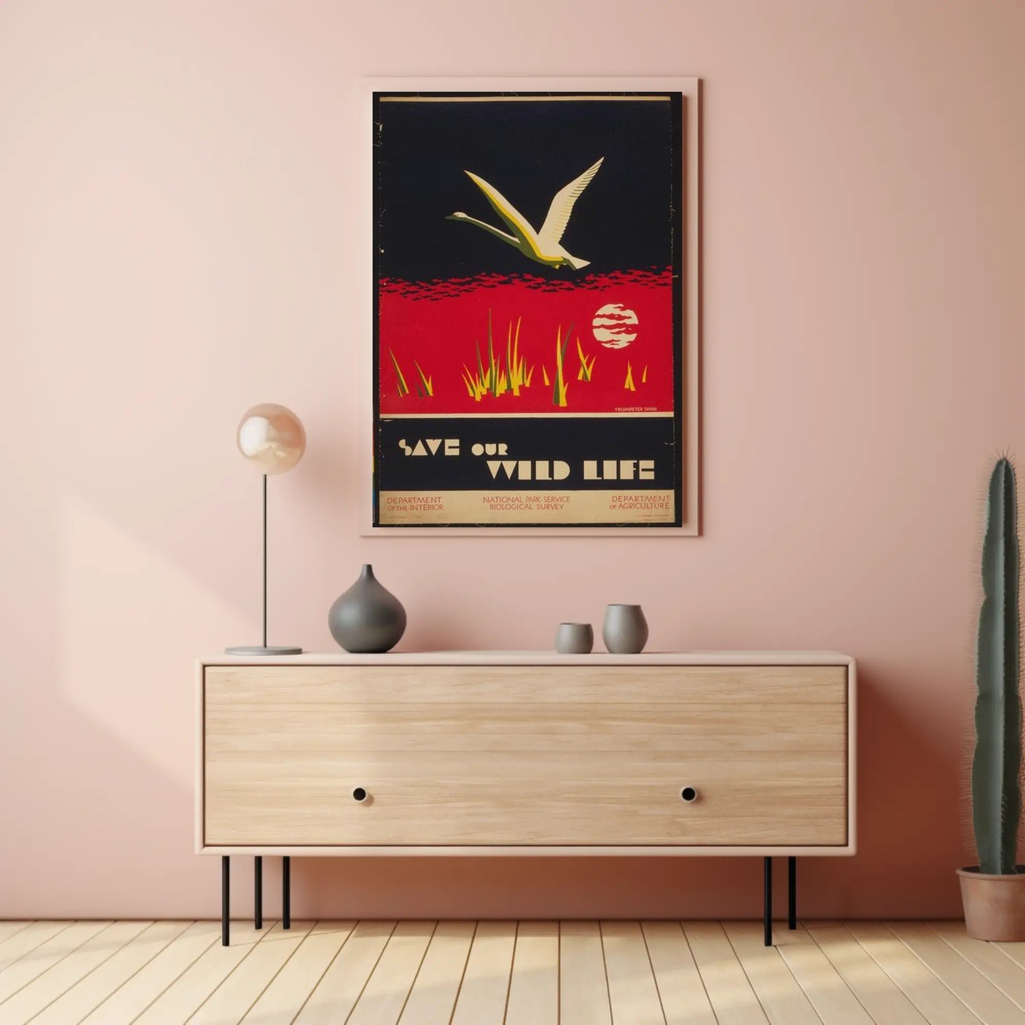 Save Our Wildlife Poster PosterGoat
