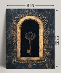 The Ornate Key Poster