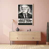 Donald Trump 47th President Poster