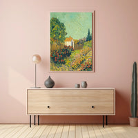 Vibrant Garden Landscape Poster