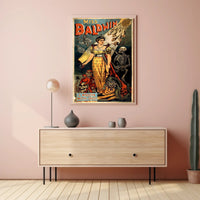 Miss Baldwin Witchcraft Performance Poster - Cultural or Heritage Poster