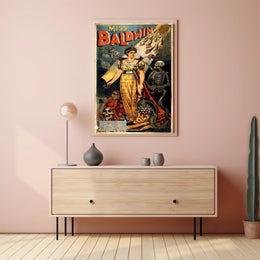 Miss Baldwin Witchcraft Performance Poster - Cultural or Heritage Poster