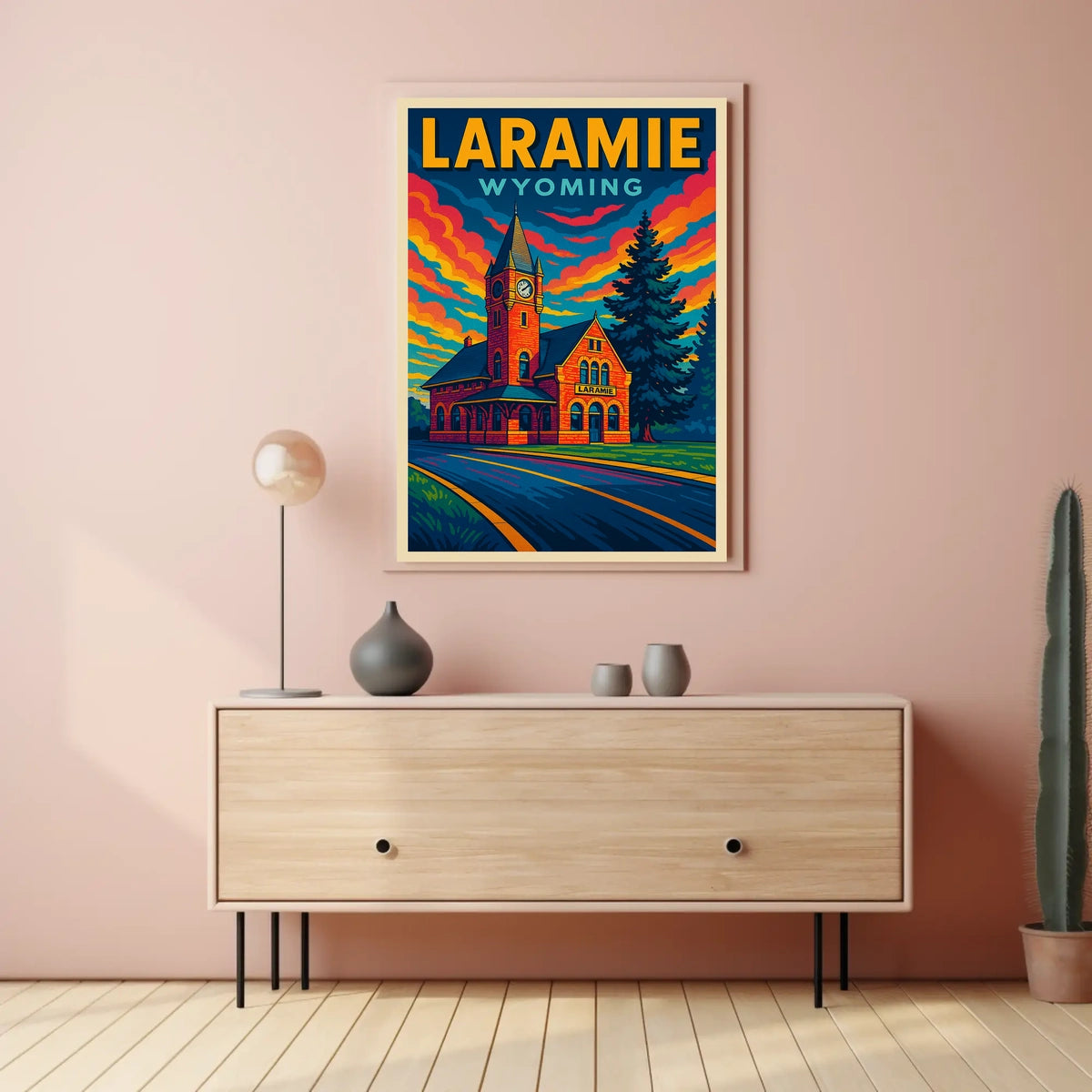 Laramie, Wyoming Poster