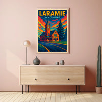 Laramie, Wyoming Poster