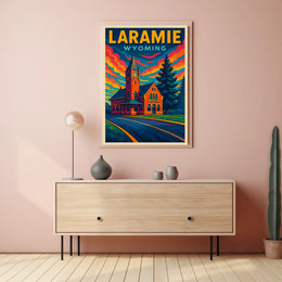 Laramie, Wyoming Poster