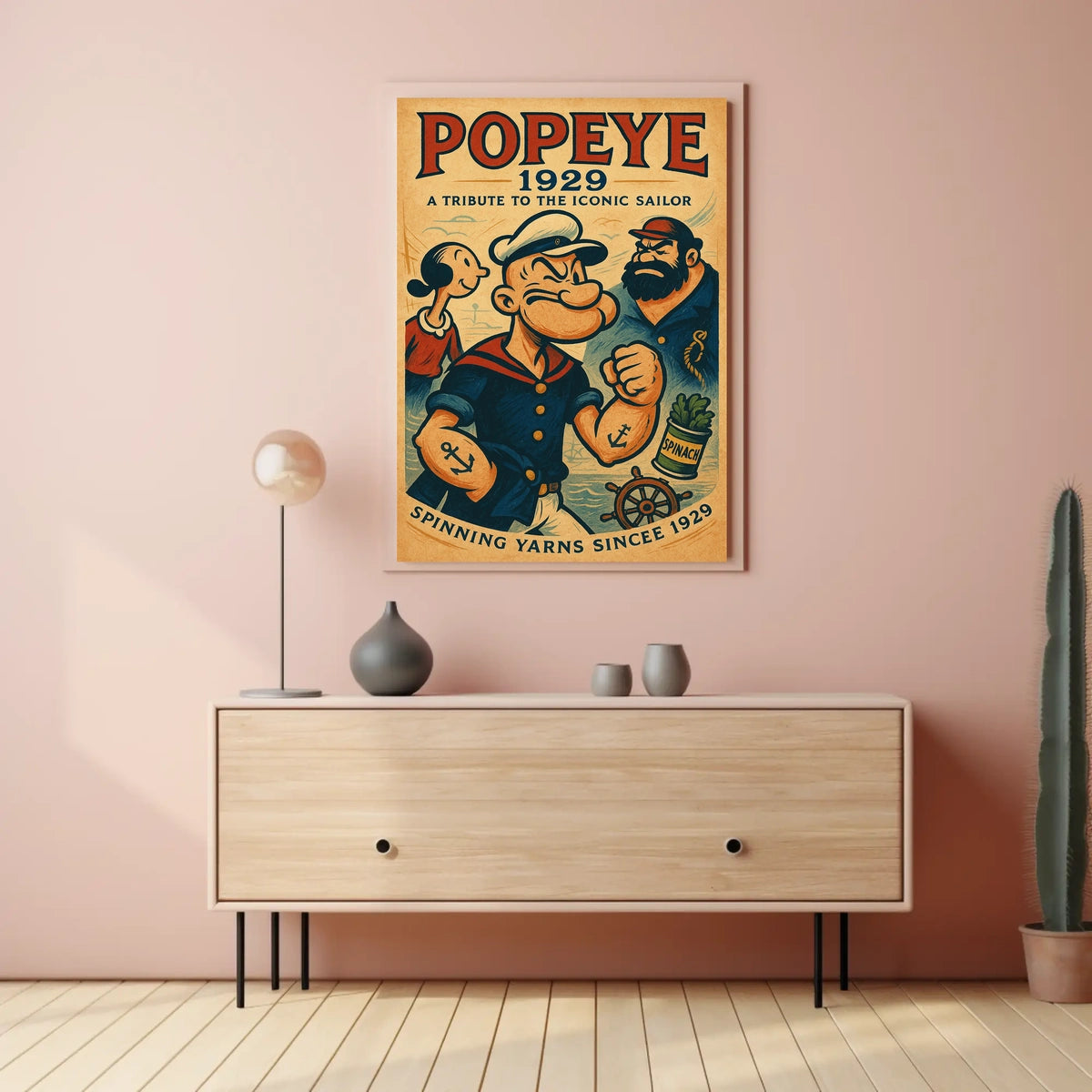 Popeye 1929 Art Poster POP-150