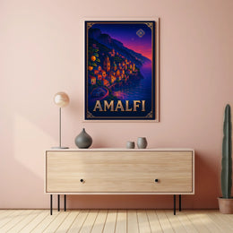 Amalfi Coast Dreamscape Poster