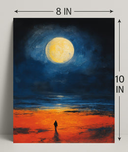 Moonlit Journey Poster