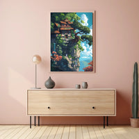 Enigmatic Visual Storytelling Art Poster