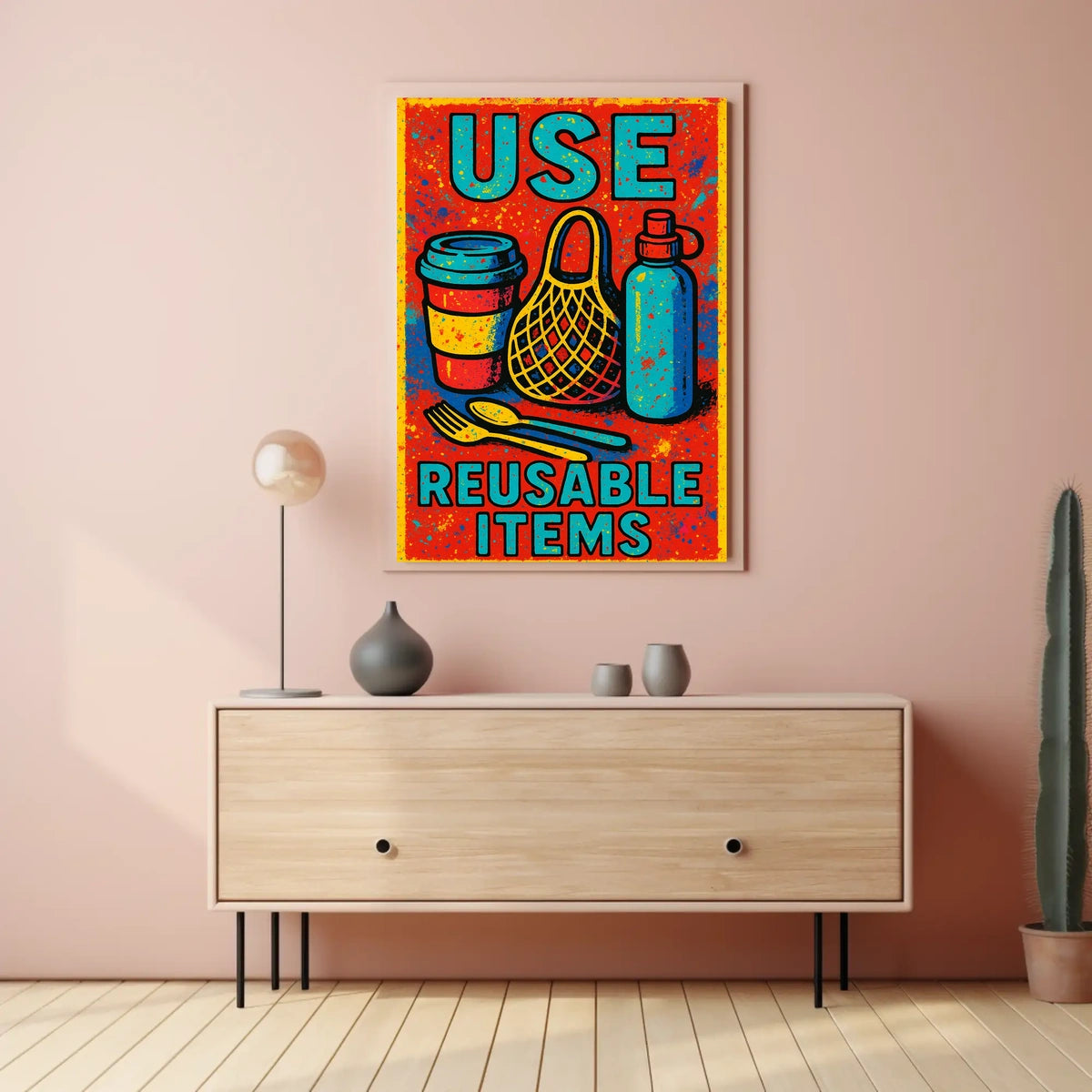 Use Reusable Items Poster