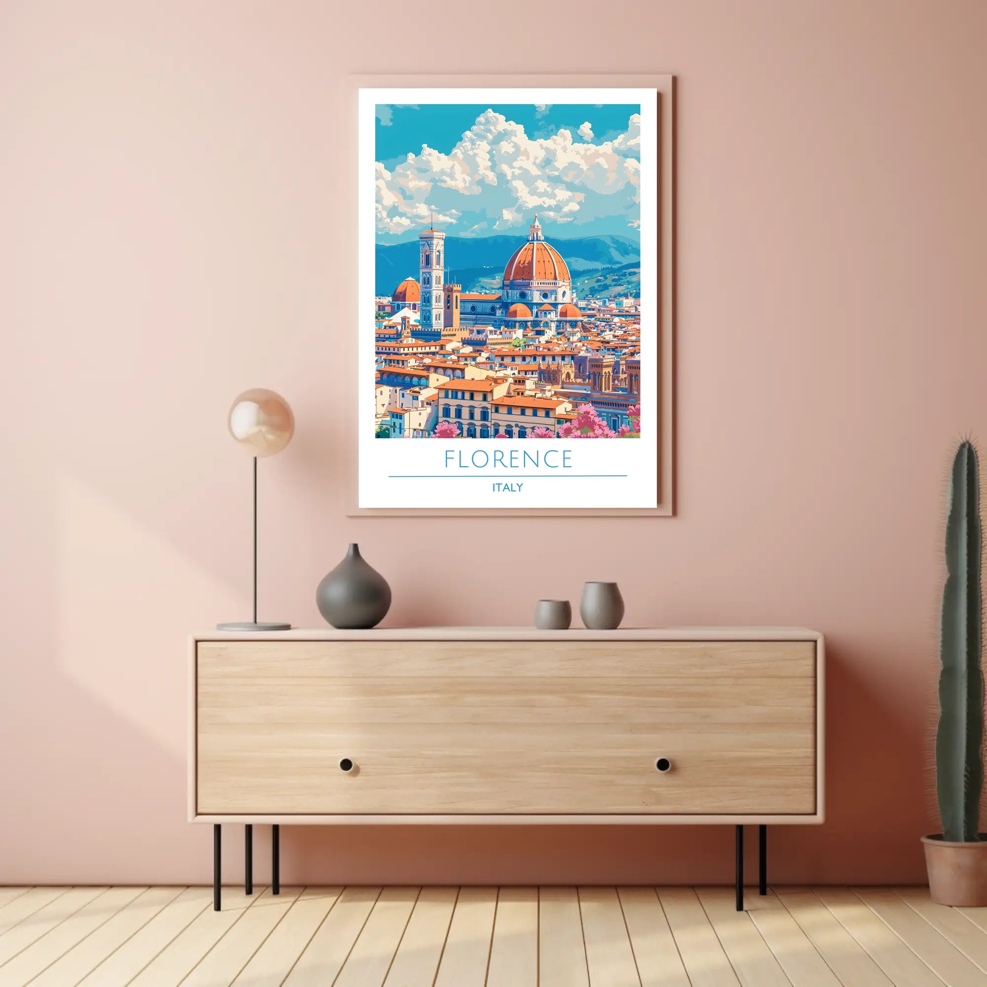 Florence Skyline Poster
