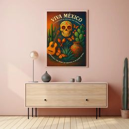 Viva México: Celebrate Heritage with Cultural or Heritage Poster