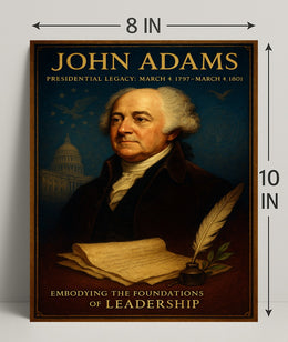 John Adams 2nd President Poster PosterGoat