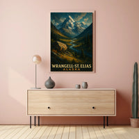 Wrangell-St. Elias, Alaska Poster