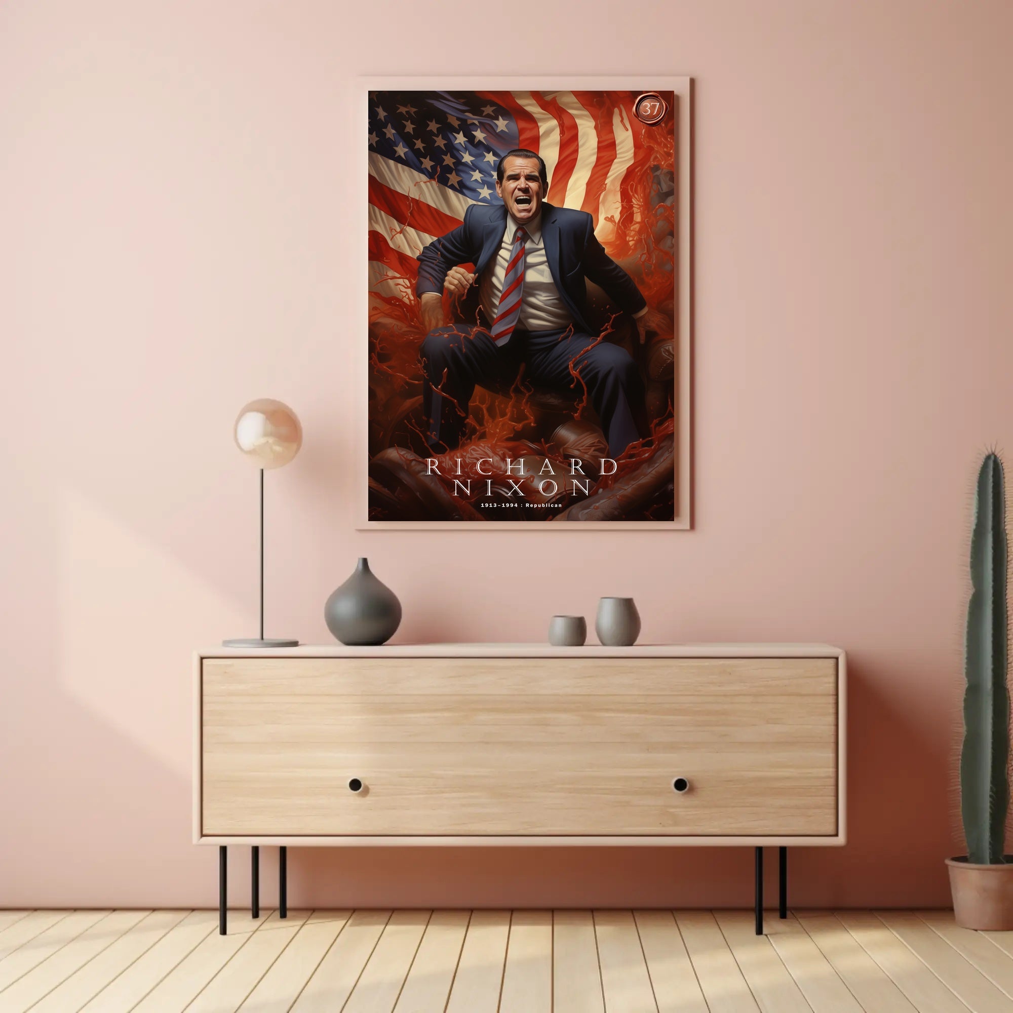 Richard Nixon: A Political Legacy Poster